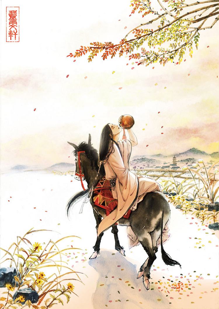 据说阮籍经常出门远游,驾车向外走到再也无路可走的时候,就停下来大哭