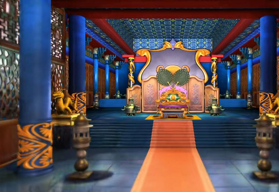 曼多拉住进华严镜宫后,宫殿内的"罗丽"元素竟然还保留