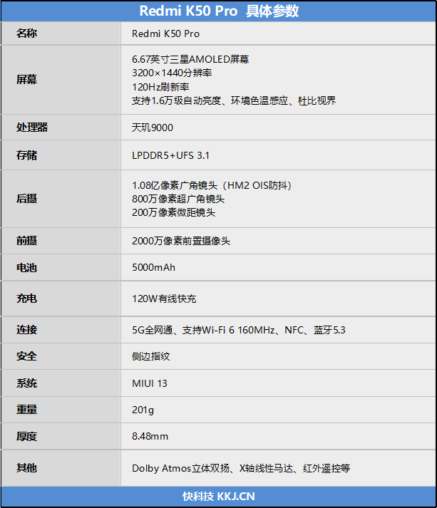 红米k50价格图片参数图片