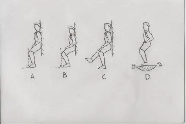 减肥马步标准姿势图解图片