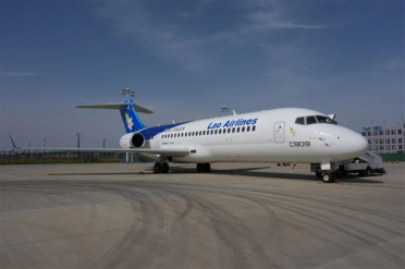 中国C909飞机走向全球！首次交付老挝航空