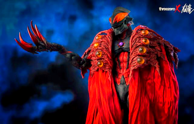 奥特曼皇帝贝利亚:多款配件组合,展现生物质感与黑暗魅力