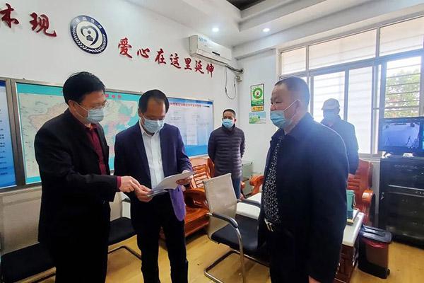 泉州市副市长苏耿聪一行到泉州市救助站开展调研