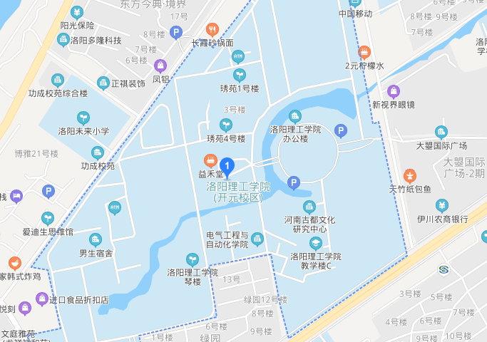 洛阳理工学院地图图片