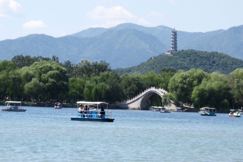 北京玉泉山风景区图片