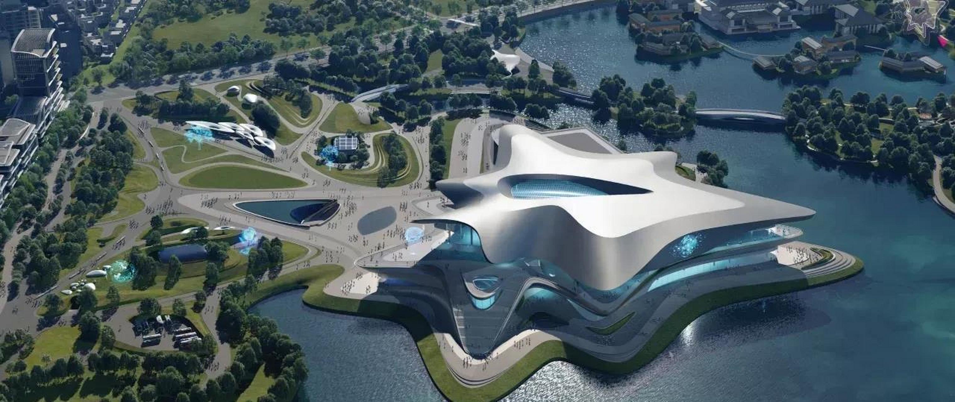 扎哈团队操刀,成都科幻博物馆为什么会选址郫都区呢?