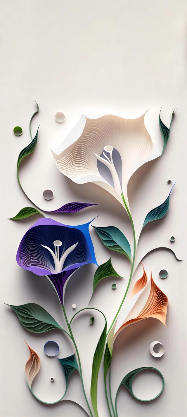 3d立体剪纸壁纸