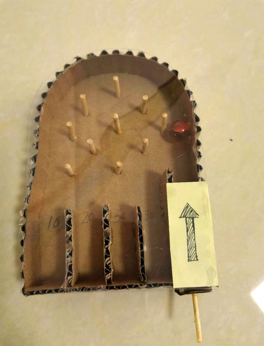 居家学习不无聊,动手制作弹珠游戏机