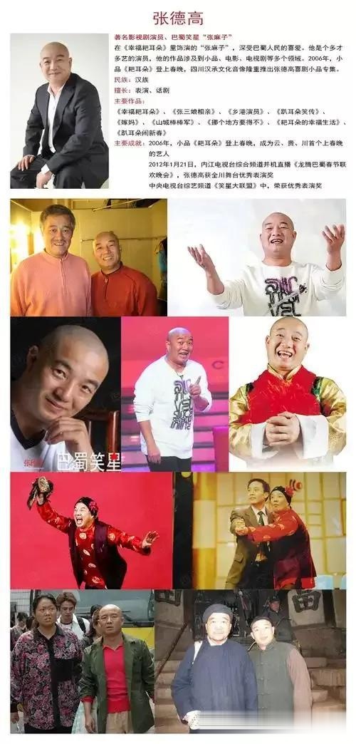 四川著名巴蜀笑星,喜剧演员张德高演艺之路,璀璨一生