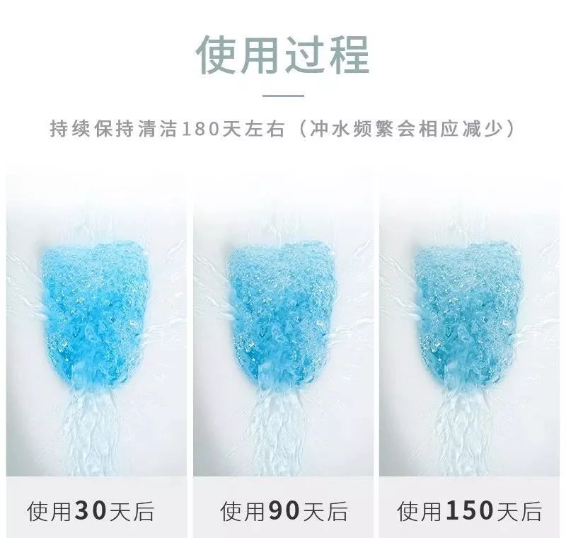 有了它:马桶不手刷,半年都干净清香