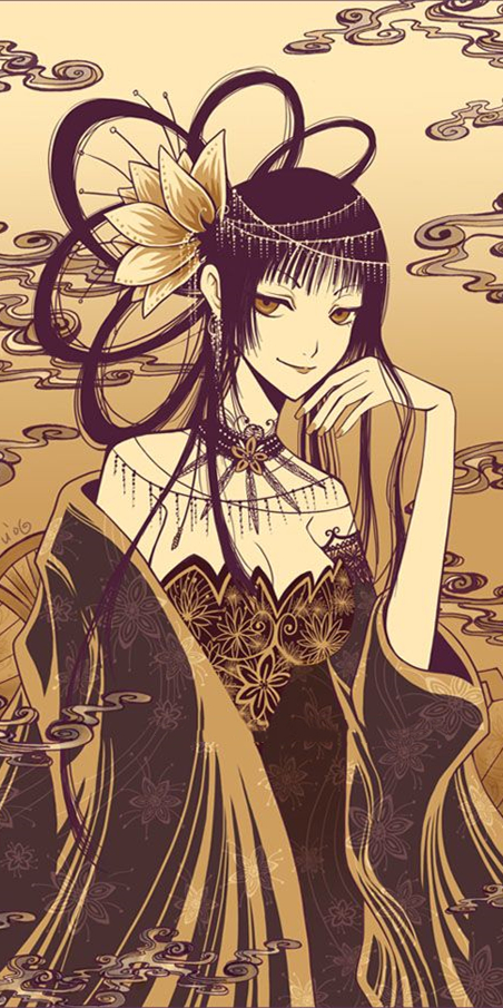 《xxxholic》壹原侑子,极东的魔女,动漫全面屏壁纸