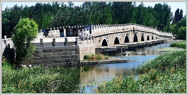 涿州历史文化考察:中国第一长石拱桥涿州永济桥