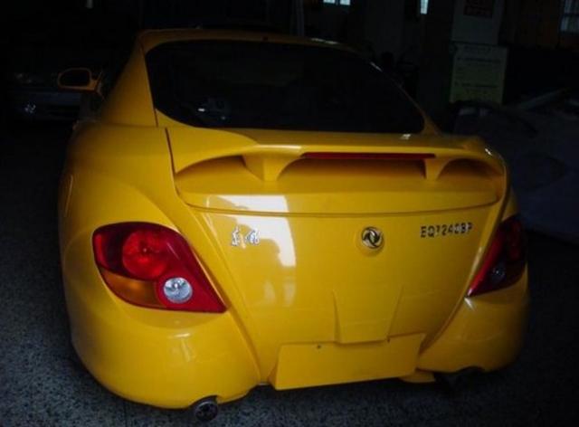 它曾是吉利美人豹最强对手,名叫东风eq7240bp轿跑车,最终未上市