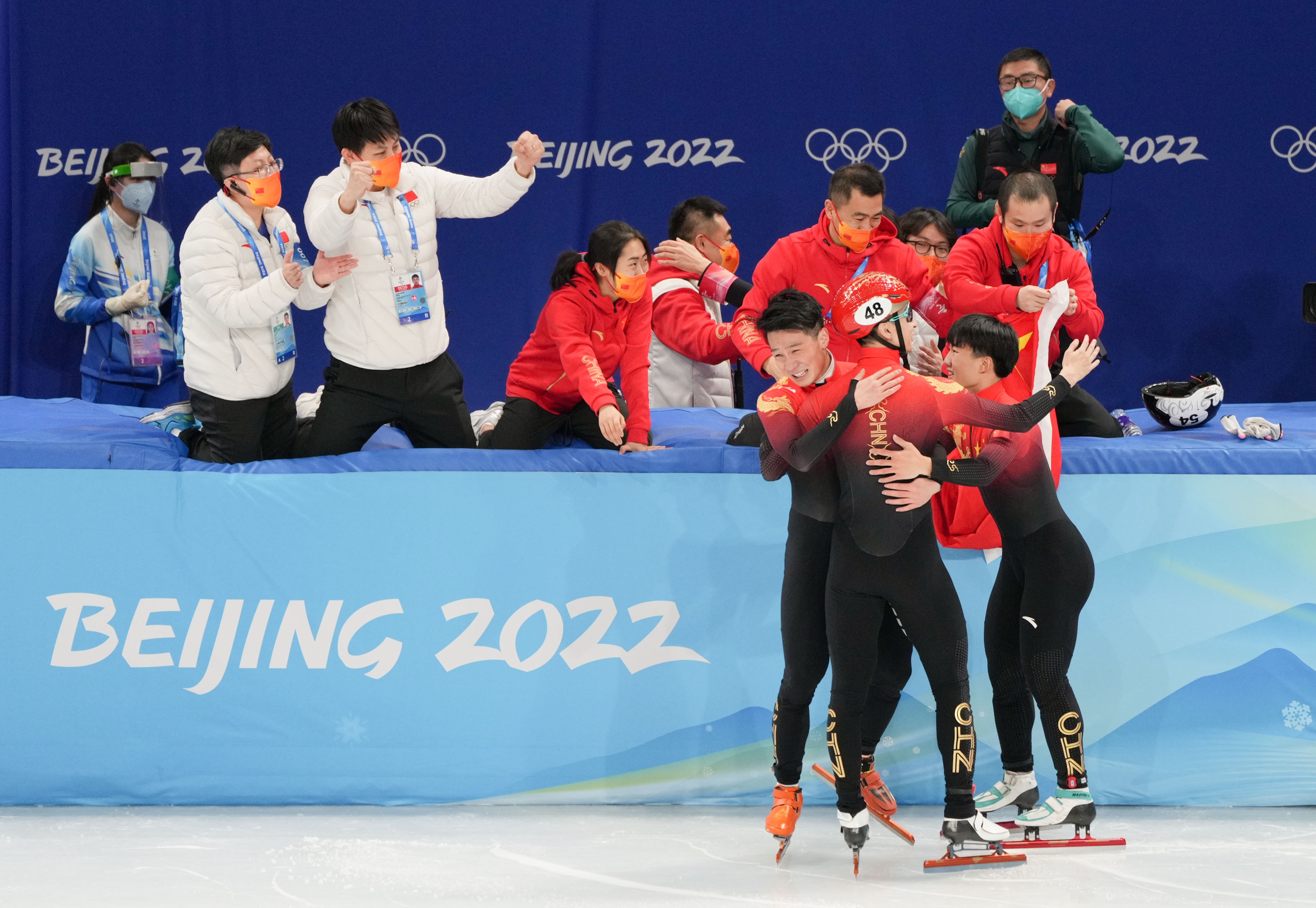 北京冬奥夺冠瞬间图片