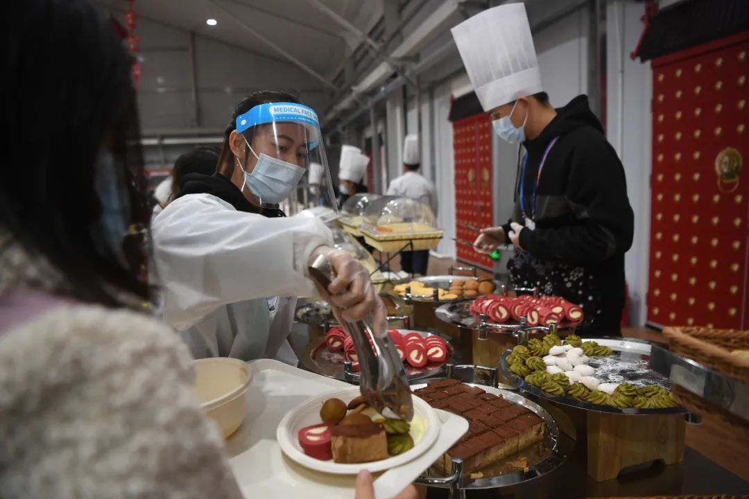 北京冬奥村餐厅图片