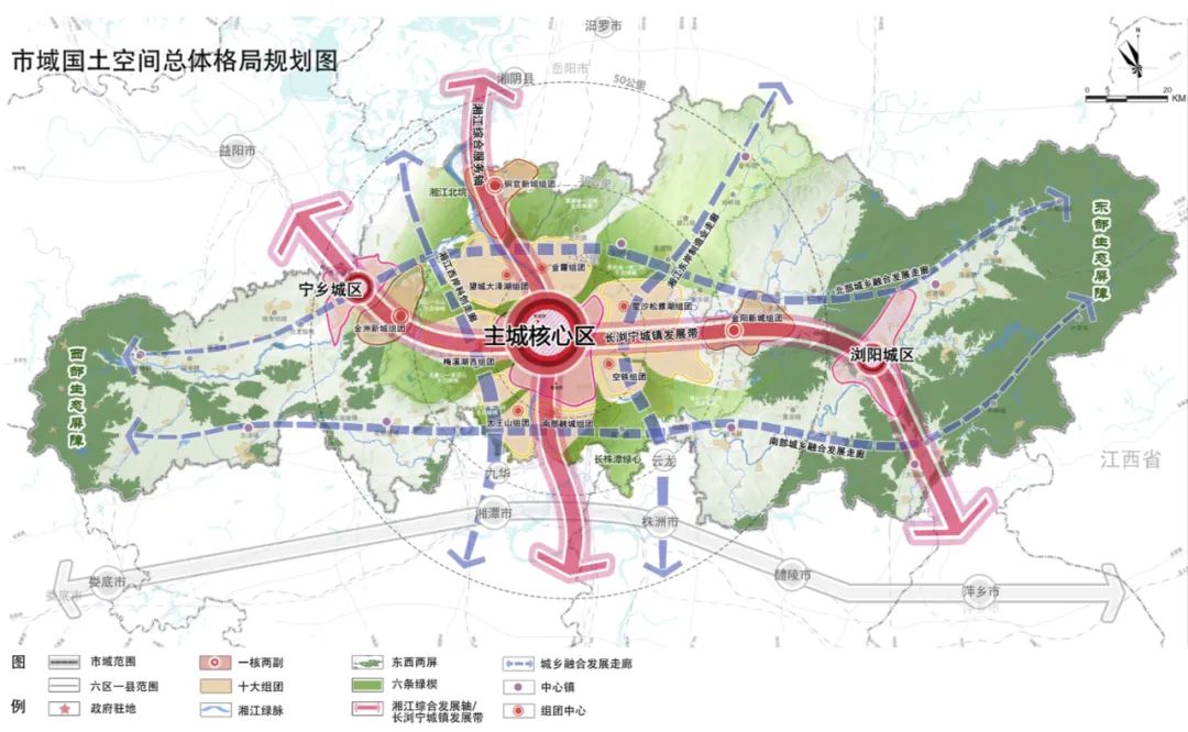 长沙高新区范围图片