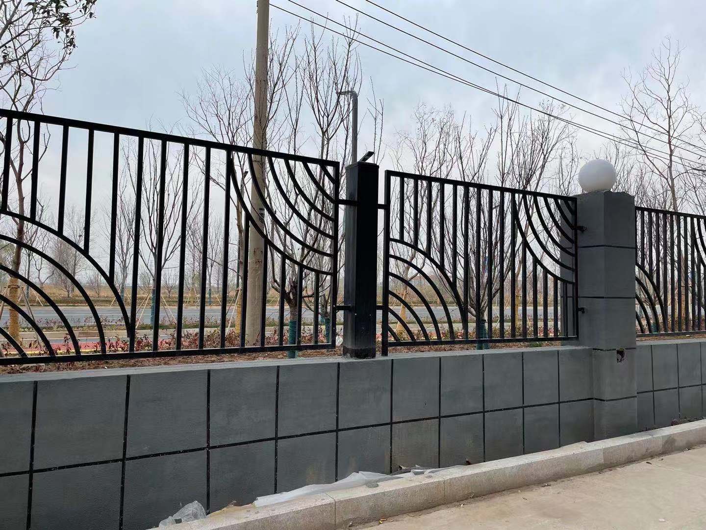 庭院锌钢护栏,实装图片展示