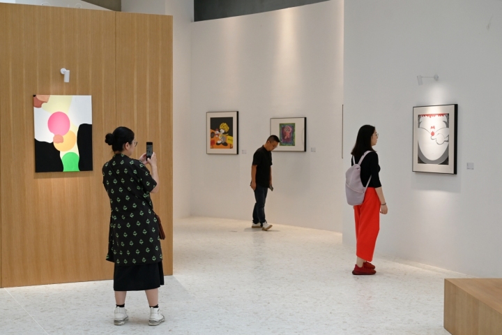 浙江画院青年创作中心成立暨走进安吉灵峰采风写生活动