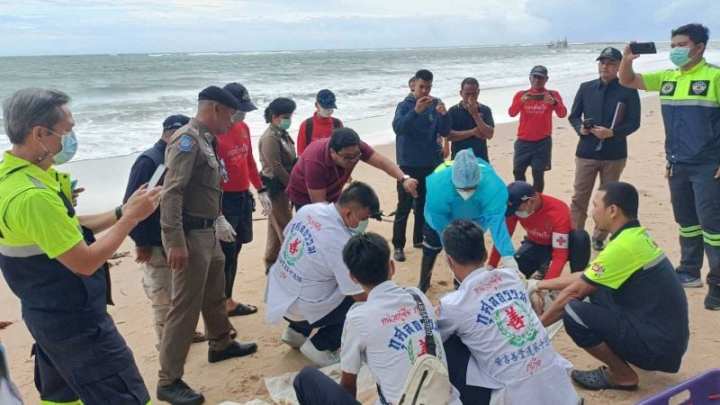 Dmitriy Rochsha, 18, was found dead on Nai Yang beach this morning (Sept 3). Photo: Phuket Tourist Police