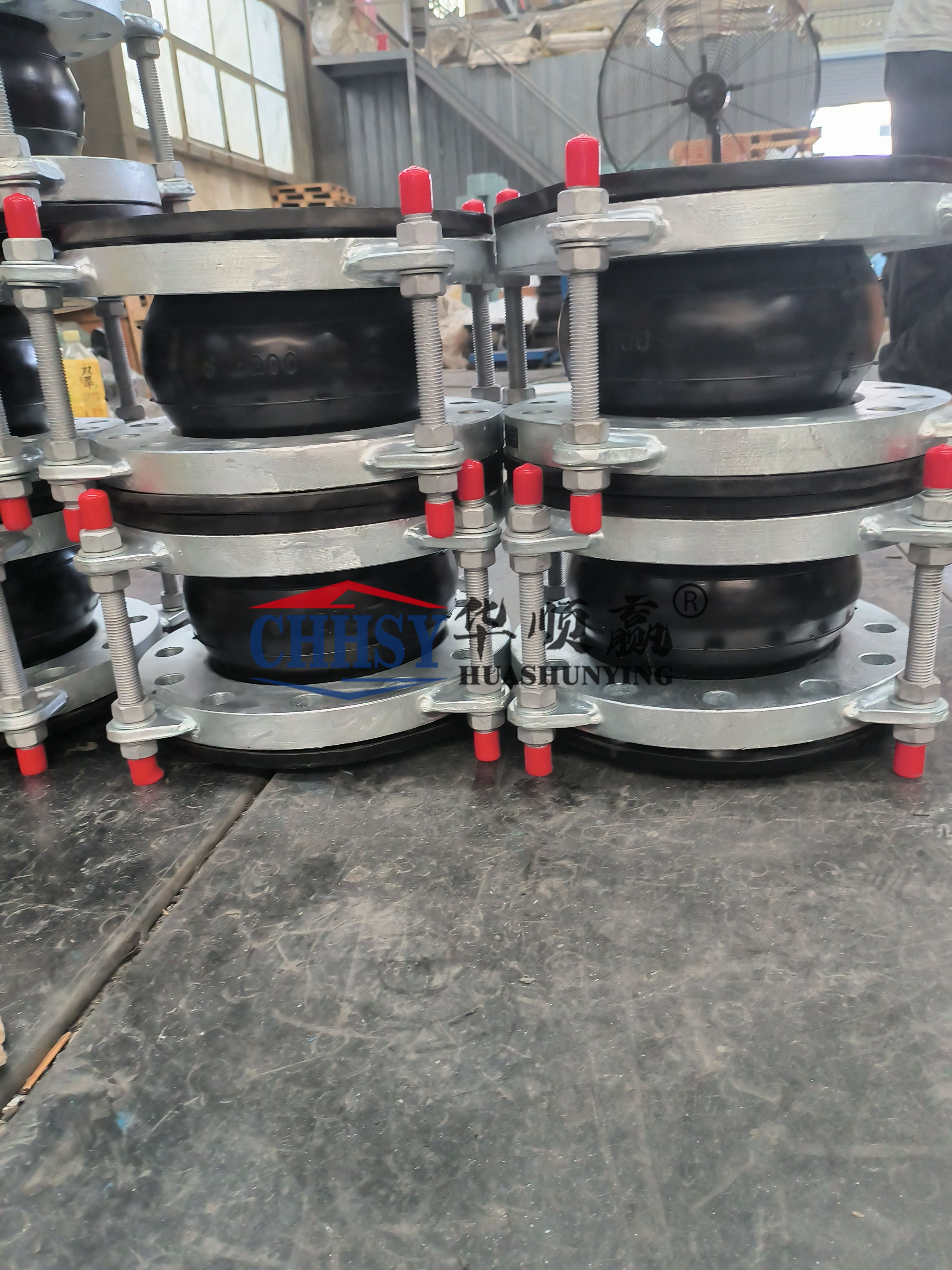 橡胶软接头安装说明