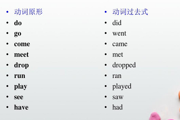 meet的原形和过去式
