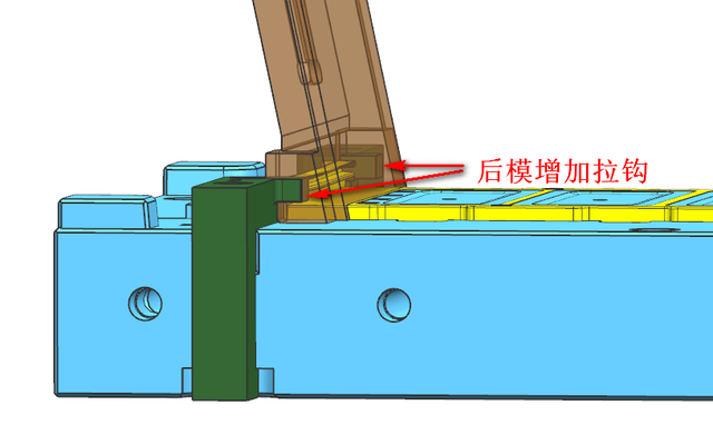 前模斜弹机构的设计方法