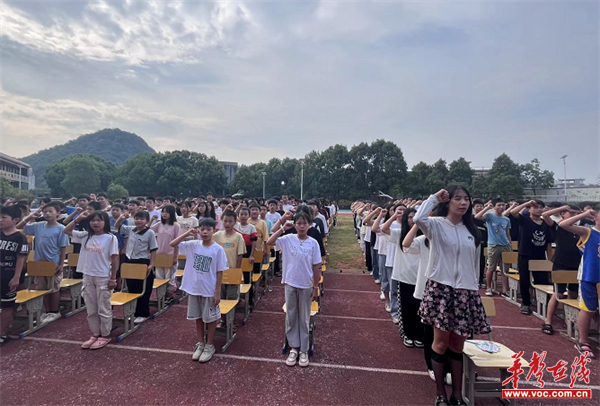 嘉禾县石羔中学开展"强国有我,做新时代好少年"主题教育活动