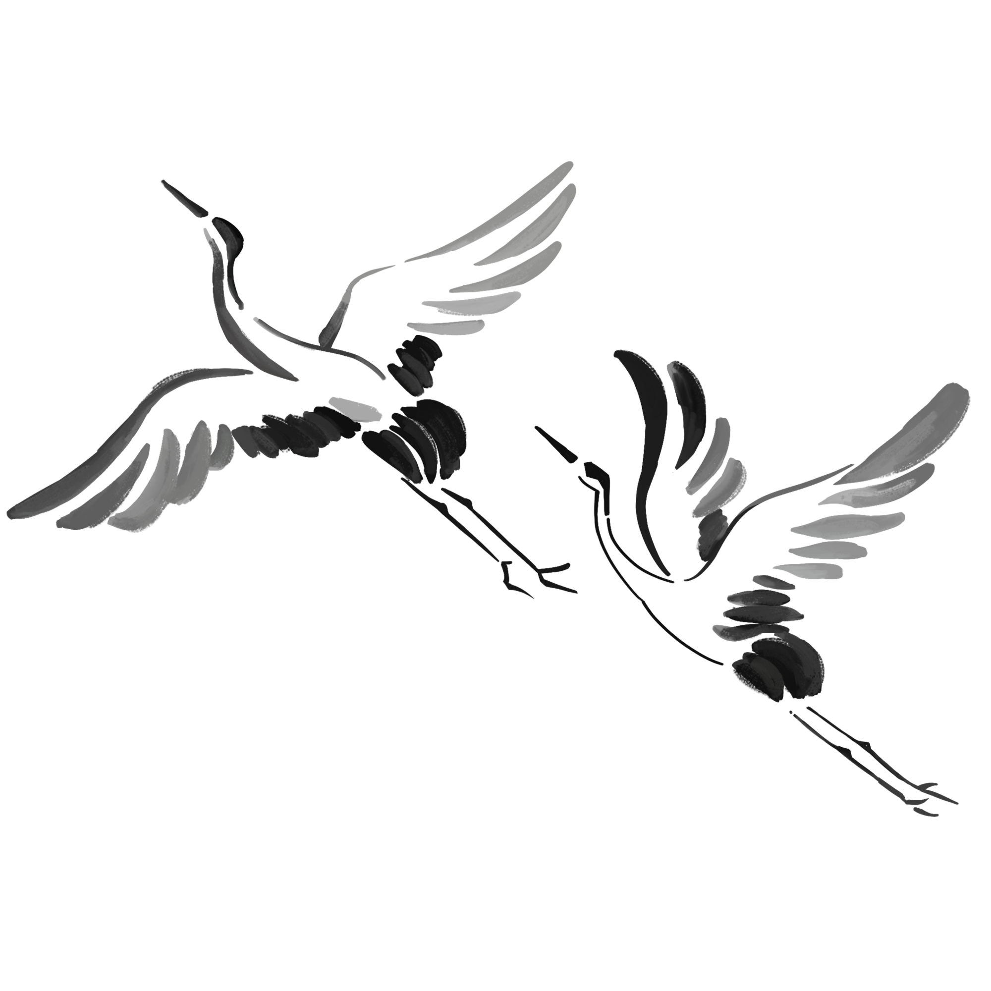 中国风水墨元素设计!国潮