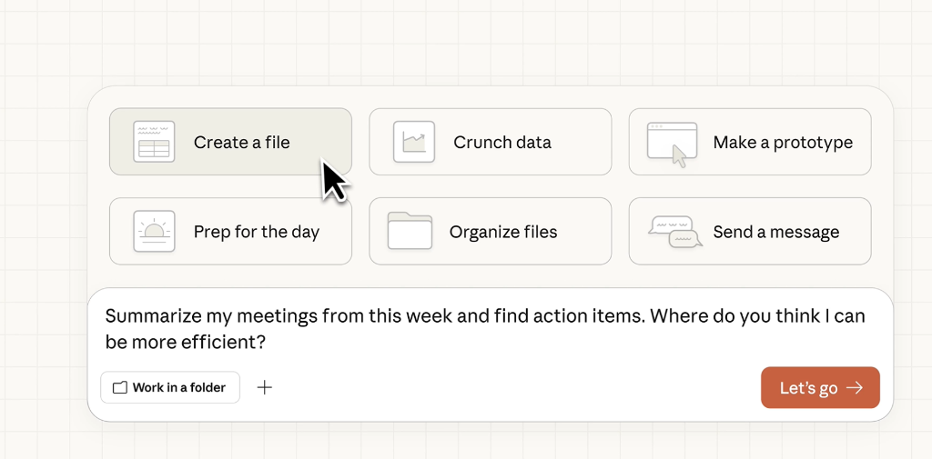 anthropic发布claude cowork:"ai通用代理"来了?"无需编程"的claude c