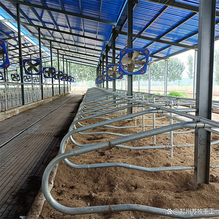奶牛场基础设备—热镀锌牛卧床(图1) 奶牛场基础设备—热镀锌牛卧床(图1)