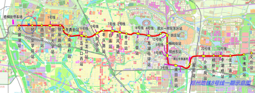 8号地铁站线路图图片