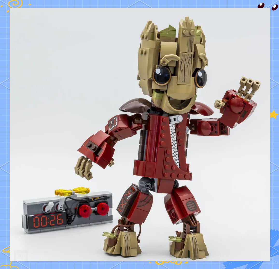 乐高76341格鲁特全细节拆解