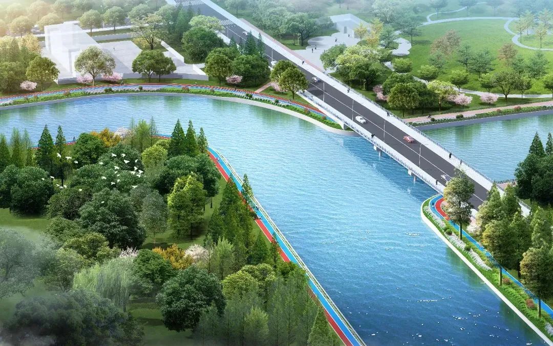 金山:浦南东片南排通道骨干河道整治工程开工