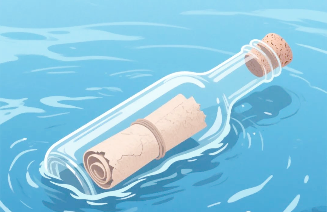 漂流瓶:数字时代的跨越时空的心灵之旅