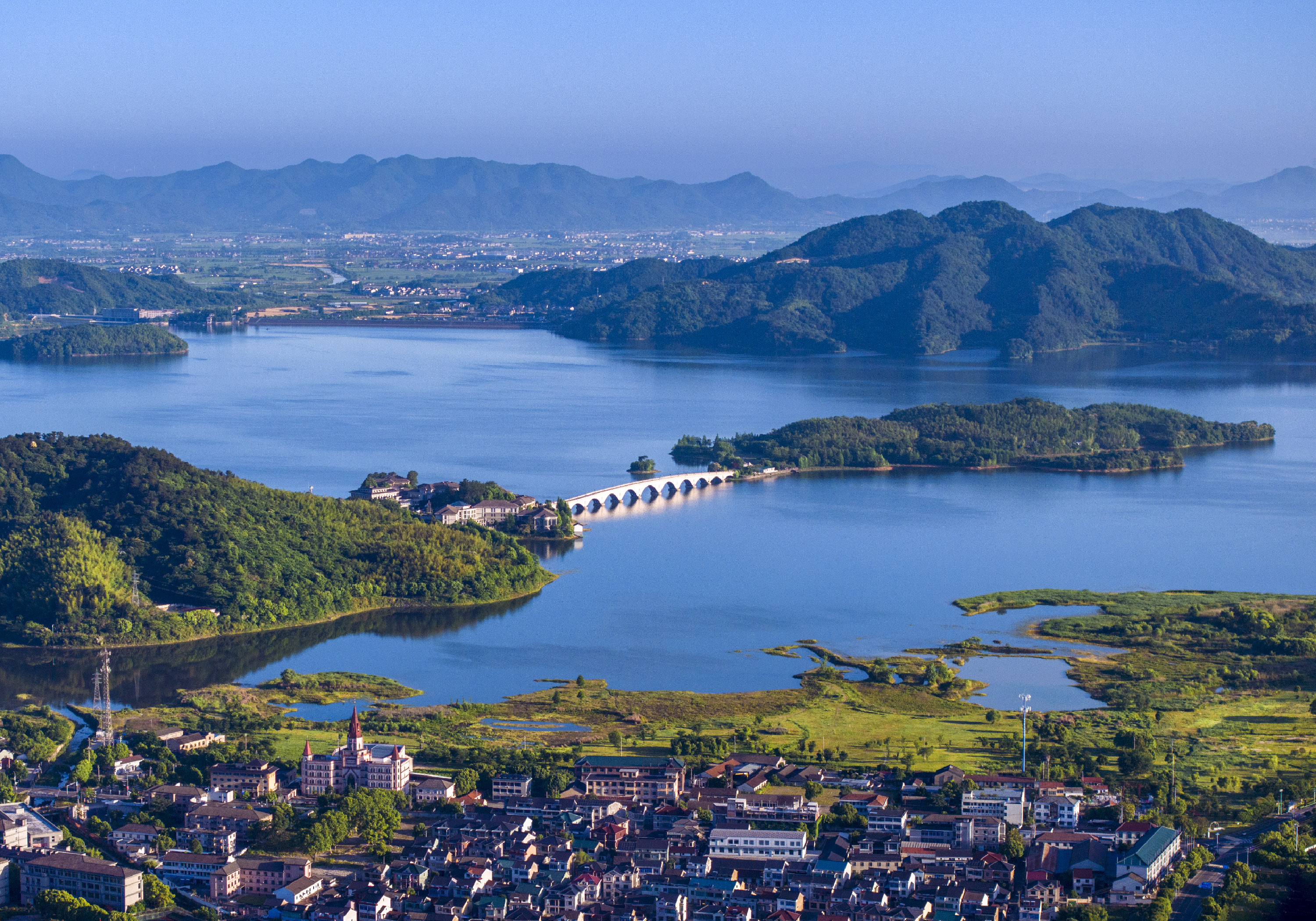 浙江余姚:湿地公园生态美