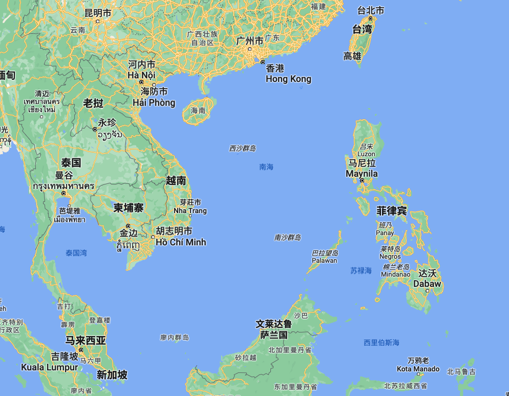 菲律宾岛屿地图图片