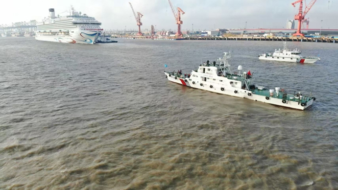 上海海事局保障第二艘国产大型邮轮“爱达·花城号”完成海上试航