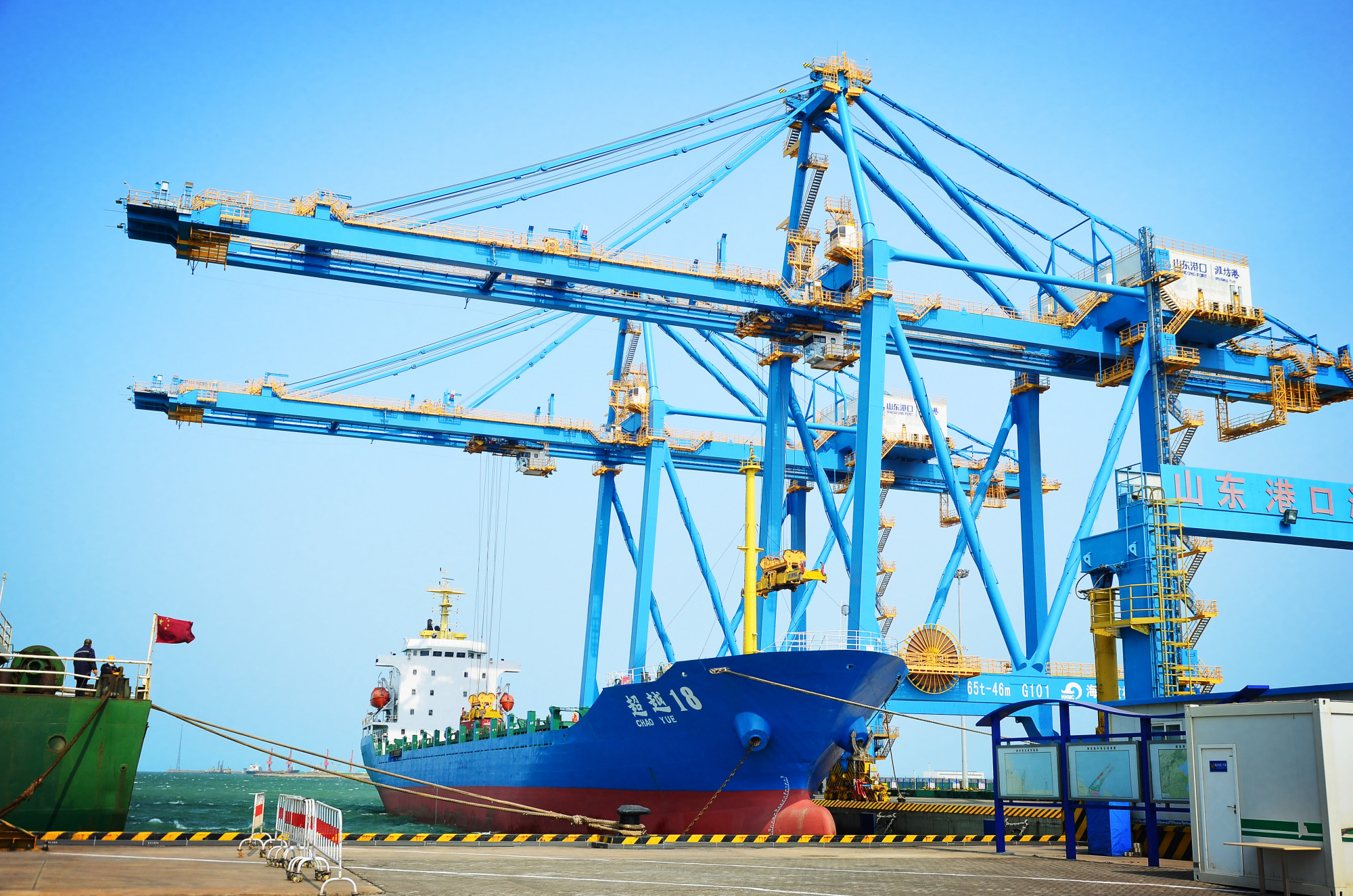 山东港口潍坊港实现首季"开门红"