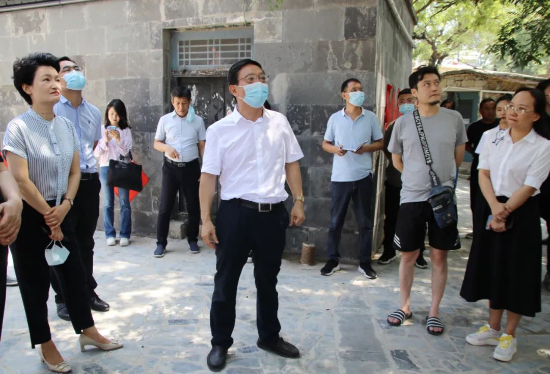 中站区委书记董红倜调研文旅项目建设