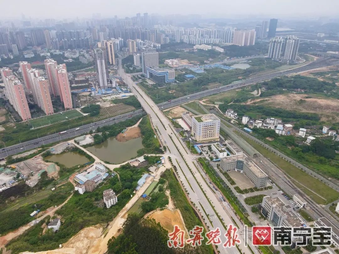好消息!南宁市民以后进出那安快速路将更快速便捷