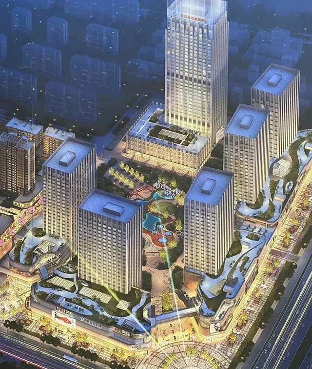 扬州保利广场沉浸式商业综合体设计打造"天空之城"