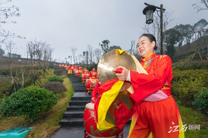 萍乡安源区青山镇:锣鼓喧天闹元宵