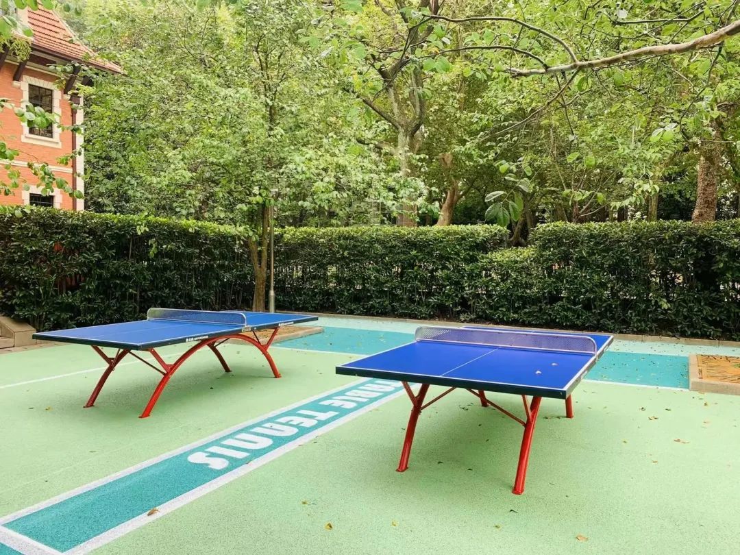 【便民】乒乓球"入驻"徐家汇公园,游园添新乐趣