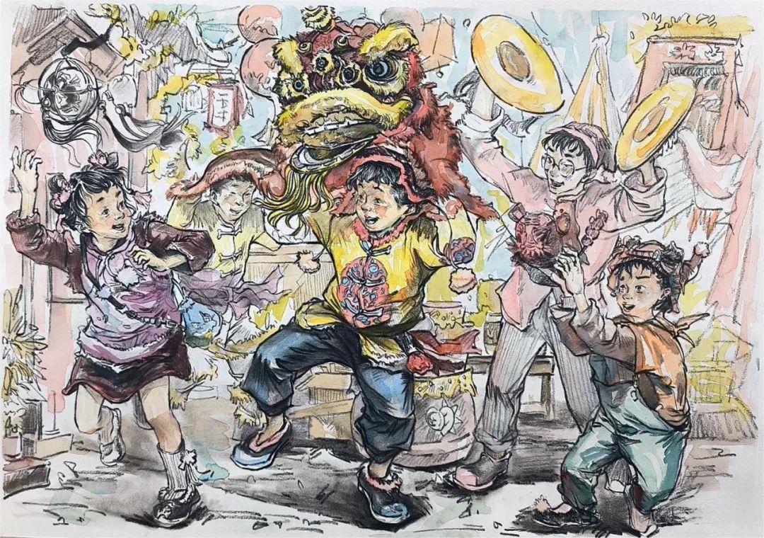 强《舞龙》李奕潼《祥龙瑞气》张雯雯《新春送喜》赵英君《新年快乐!