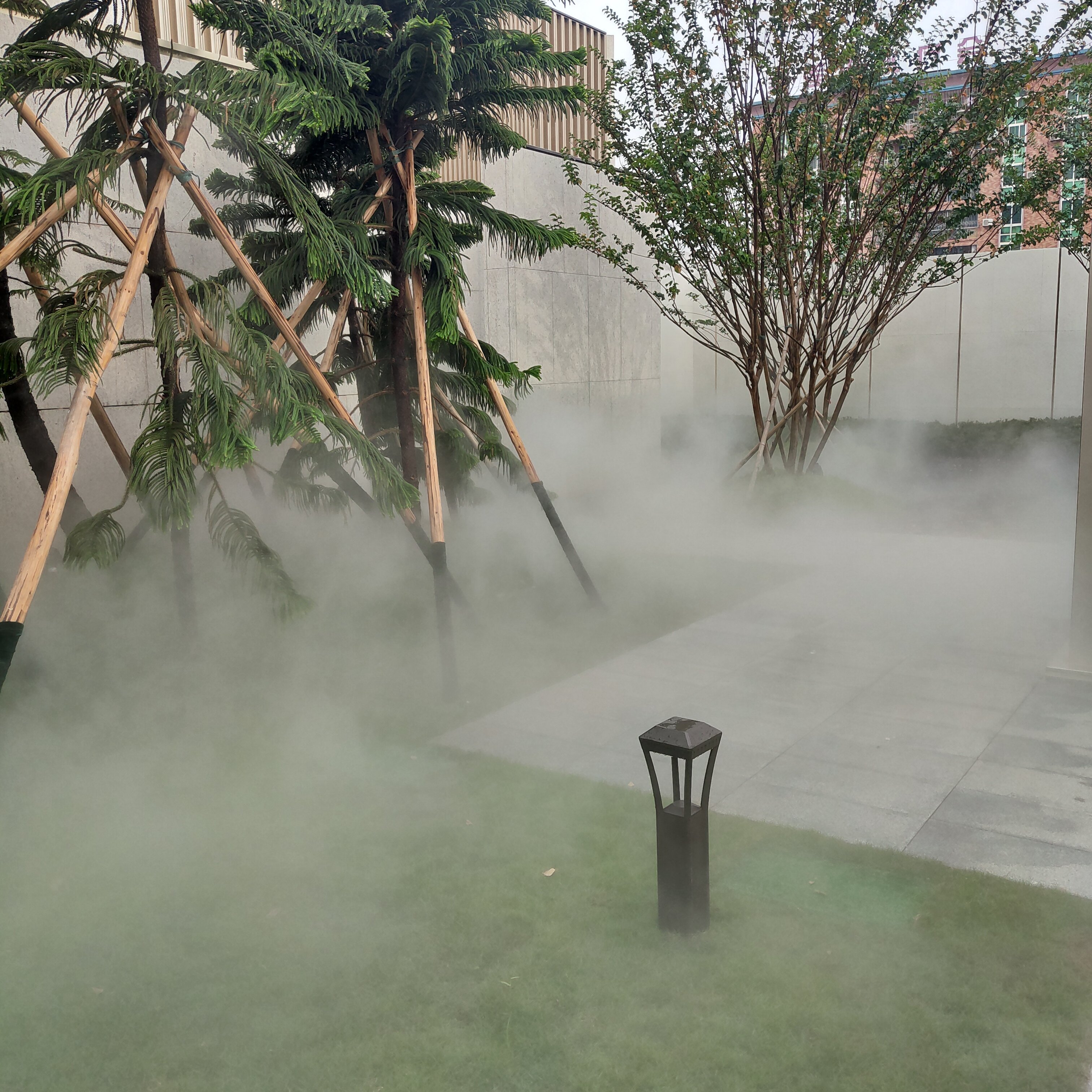 售楼部园林雾森喷雾系统