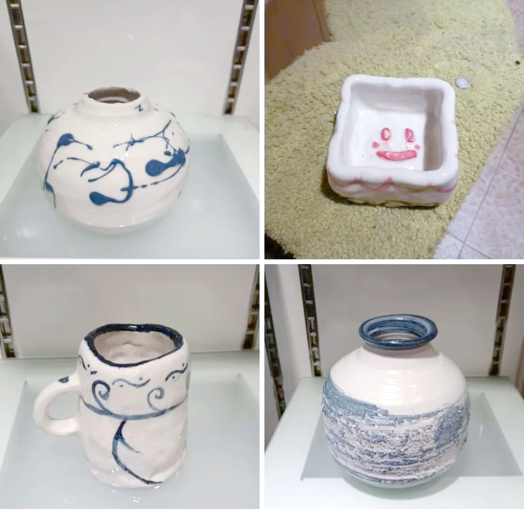 陶艺探索,我掌握了数种手工陶瓷成型技艺,其中我选择了泥板成型法来