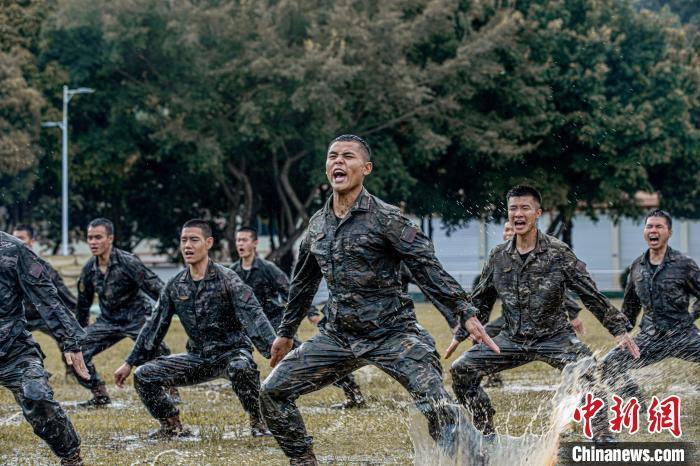 武警格斗训练图片