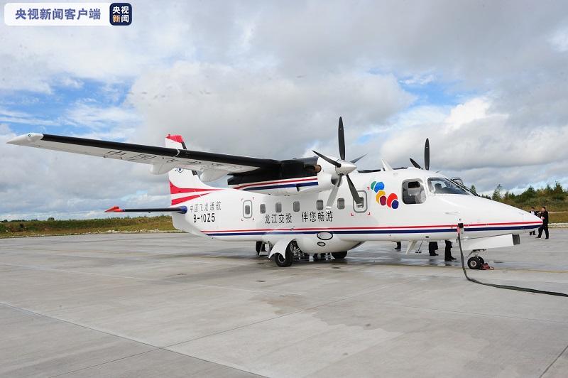 国内通用航空器最高制造水平运12f进行首次商业飞行