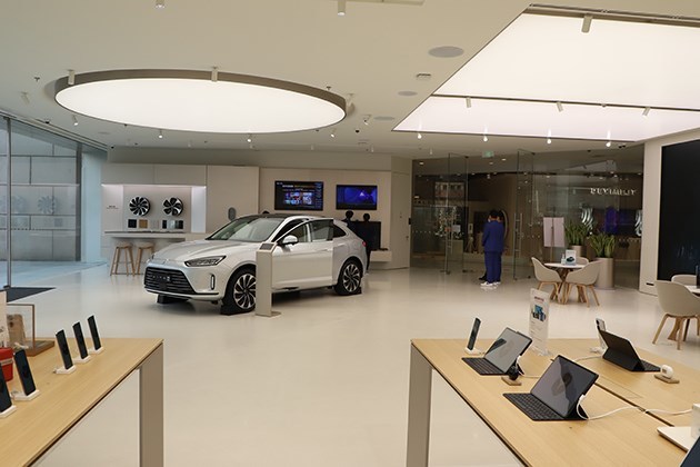 静态体验aito问界m5 华为科技全方位加持