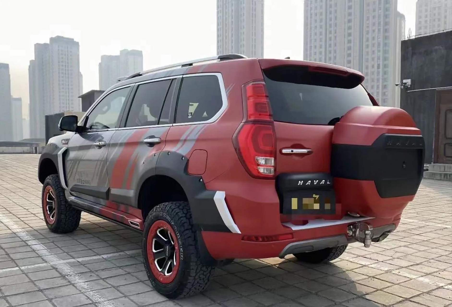 最搞笑的限量版——哈弗h9罗伦士极星版[捂脸] 限量99台,卖了三年还有